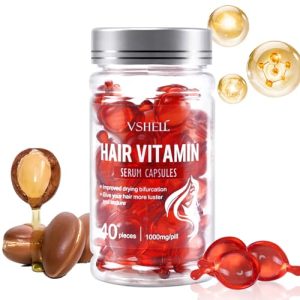 Hair Repair Serum with Oils & Vitamins ? 40 Capsules