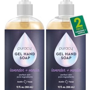 Puracy Organic Lavender Vanilla Hand Soap 2-Pack (12 fl. oz)