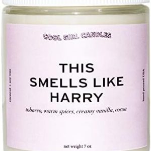 Harry Scented Candle All-Natural Coconut Soy Wax 8.5 oz