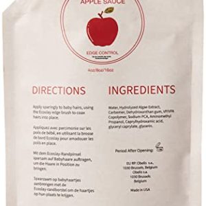 Ecoslay Apple Sauce Edge Control Gel, 8oz, Firm Hold