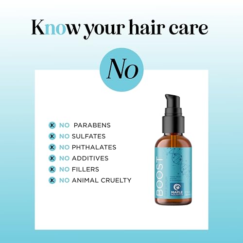 Vegan Biotin Hair Growth Serum with Rosemary & Castor Oil - Image 4