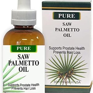Organic Pure Saw Palmetto Oil for Prostate Health (1 Fl Oz)
