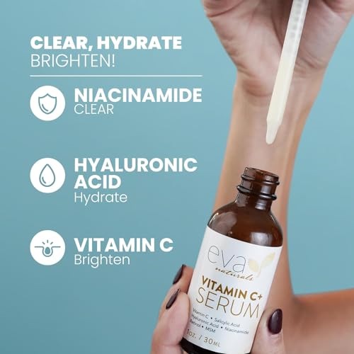 Vitamin C Serum with Hyaluronic Acid & Retinol (2 oz) - Image 3