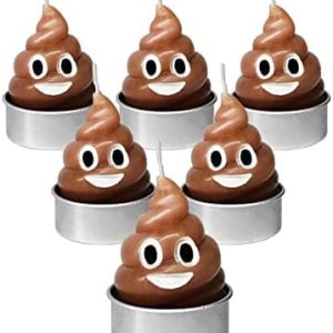 Poop Tealight Candles ? 6 Smokeless Funny Gifts