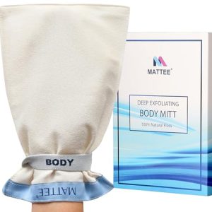 MATTEE Natural Deep Exfoliating Turkish Kese Mitt
