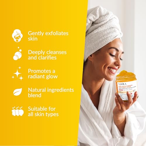 Kojic Acid & Turmeric Face/Body Scrub - Image 2