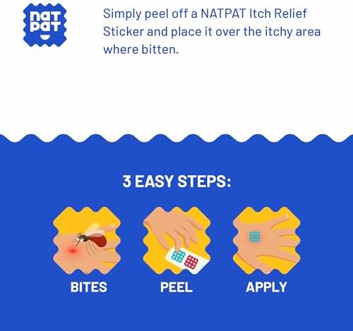 NATPAT BuzzPatch Itch Relief Patches ? 30 Count - Image 5