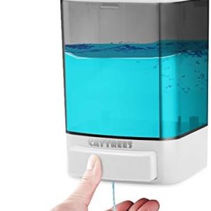 33.8oz Wall-Mounted Manual Soap Dispenser ? Black