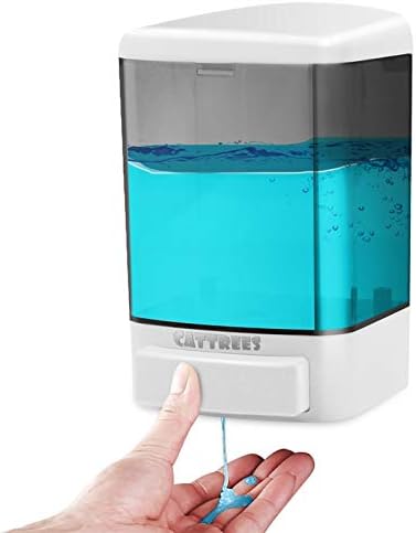 33.8oz Wall-Mounted Manual Soap Dispenser ? Black