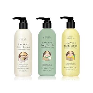 BEYOND Lacvert Body Scrub Trio ? Exfoliating Shower Gel