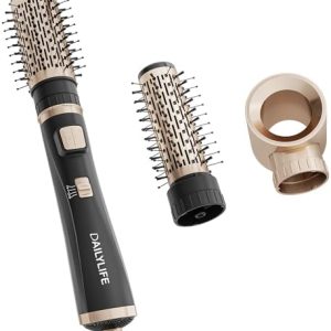 DAILYLIFE 3-in-1 Ionic Blow Dryer Brush Set, 3 Settings