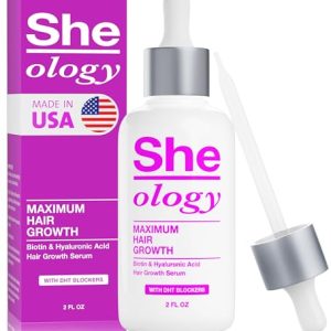 Sheology Hair Growth Serum: Biotin, DHT Blocker, Regrowth