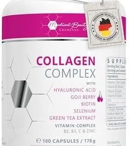 Grass Fed Collagen Complex with Hyaluronic Acid & Vitamins