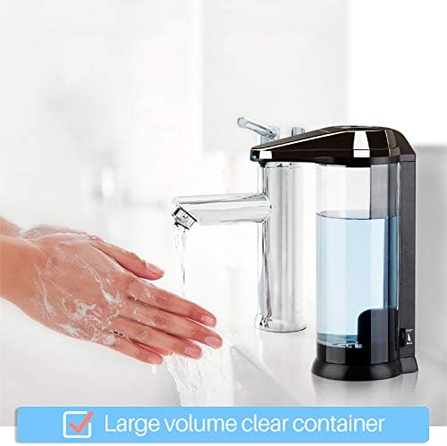 Secura 17oz Touchless Electric Soap Dispenser ? Gunmetal - Image 2