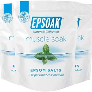 Epsoak Epsom Salt Muscle Soak, 6 lbs (3 x 2 lb)