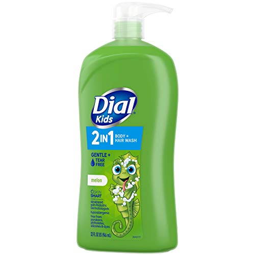 Dial Kids Melon 2-in-1 Body & Hair Wash, 32 oz - Image 11