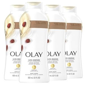 Olay Cocoa Butter Ultra Moisture Lotion, 4-Pack