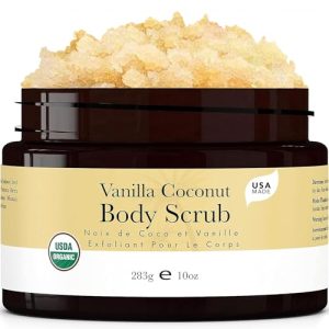 Organic Vanilla Coconut Sugar Body & Foot Scrub