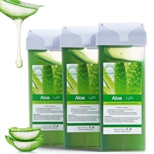 Aloe Roll-On Wax Refill Kit for Sensitive Skin