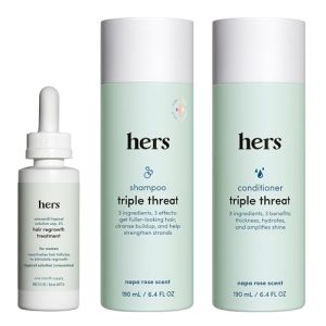 Hims & Hers 2.5oz Minoxidil Hair Loss Treatment Kit with Shampoo and Conditioner