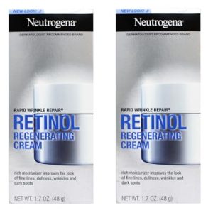 Neutrogena Rapid Wrinkle Repair Retinol Cream 1.7 oz (2-Pack)