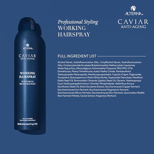Alterna Caviar Anti-Aging Hair Spray: Ultra-Dry, Frizz Control, Sulfate-Free - Image 4