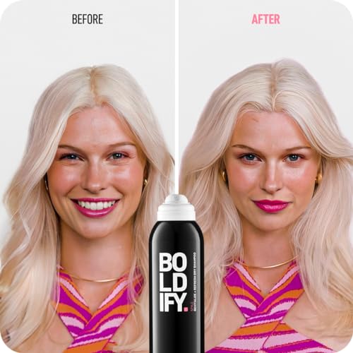 Boldify Dry Shampoo Spray for Clean Voluminous Hair, All Types, 7 oz Freshness - Image 4