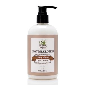 Southern Natural Goat Milk Lotion, 12 oz, Honey Almond