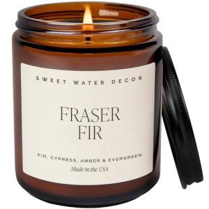 Fraser Fir Candle ? 9oz Soy, 40hr Burn, Made in USA