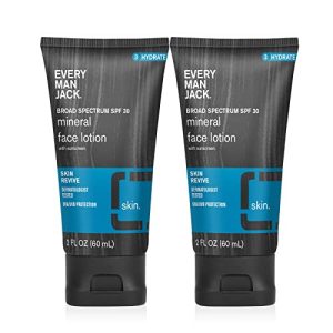 Every Man Jack SPF 30 Mineral Face Lotion ? 2 Pack