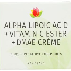 Reviva Labs Alpha Lipoic Acid Vitamin C DMAE Cream 2oz