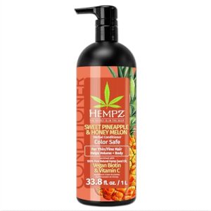 Hempz Biotin Conditioner for Fine Hair ? 33.8 Fl OZ