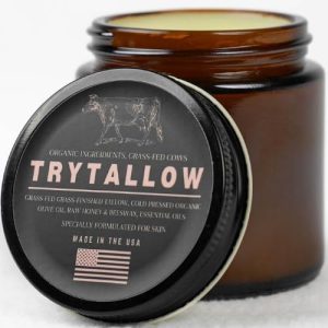 Organic Beef Tallow Honey Balm for Eczema & Acne (2 oz)