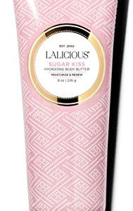 LALICIOUS Sugar Kiss Body Butter, 8oz, No Parabens