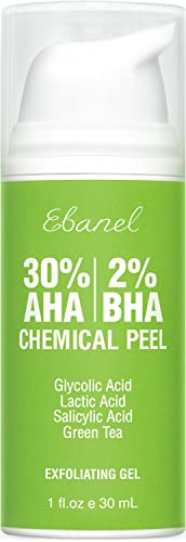 Ebanel AHA 30% BHA 2% Peel for Acne, Dark Spots