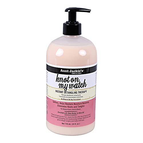 Aunt Jackie?s 24oz Knot On My Watch Detangler, Pink
