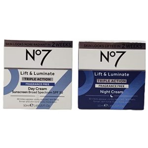 No. 7 Fragrance-Free Day/Night Cream Bundle with SPF 30