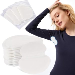 100 PCS Disposable Armpit Sweat Pads for Men & Women