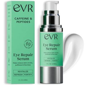 Fragrance-Free Caffeine Eye Cream 1 Oz for Dark Circles with Hydrating Formula