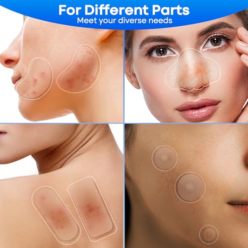 Large Hydrocolloid Pimple Patches with Tea Tree & Salicylic Acid - Image 5