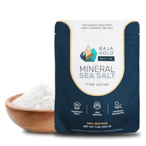 Baja Gold Fine Grind Mineral Sea Salt, 1 lb