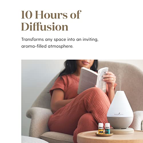 Young Living Dewdrop Diffuser: 3 Mists, Auto Shut-Off, 10-Hour Run Time - Image 4