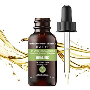 Natural Tea Tree Oil Facial Serum for Oily Skin 30ml