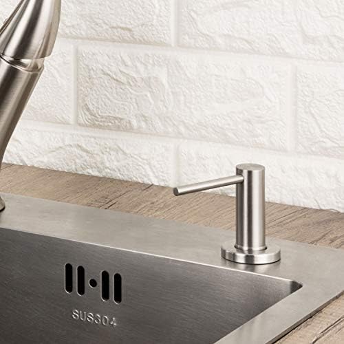 GAPPO Brushed Nickel Kitchen Sink Soap Dispenser - Image 2