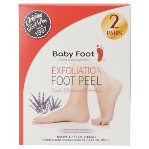 Baby Foot Original Exfoliating Foot Peel 2 Treatments Included Gentle Smoothing