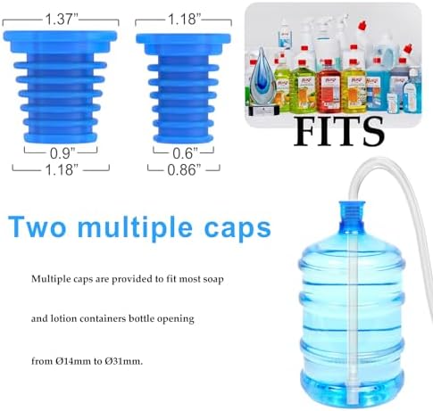 47? Soap Dispenser Extension Tube Kit with Check Valve - Image 5