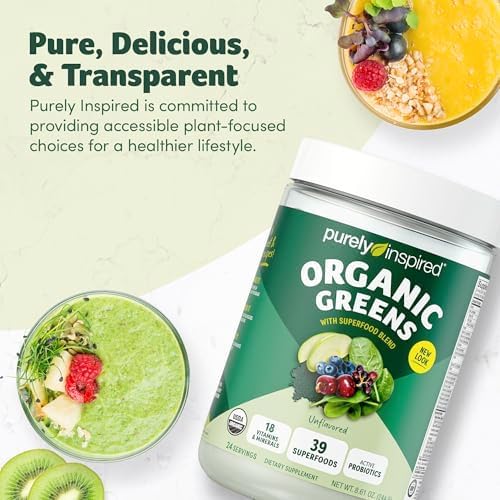 Organic Green Powder Smoothie Mix ? Vegan, Gluten-Free, 24 Servings - Image 6