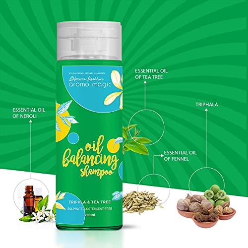 Aroma Magic Oil Balancing Shampoo with Triphala & Tea Tree - Image 4