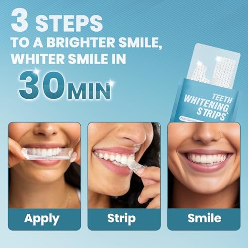 Sensitive Teeth Whitening Strips ? 42 Pcs, 21 Treatments - Image 7