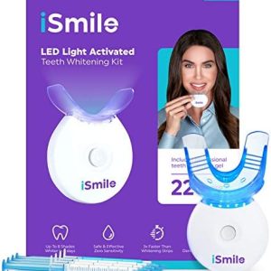ISmile Teeth Whitening Kit: LED, 35% Carbamide Peroxide, Gel